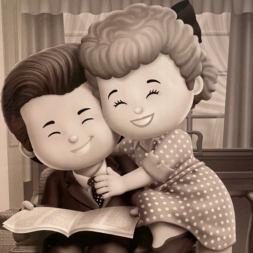 Mattel Little People 'I Love Lucy' Collector Set - Black and White - Picture 6 of 9